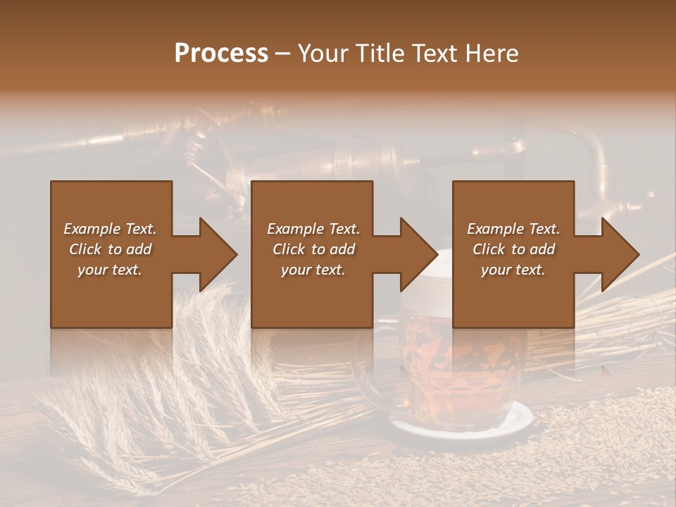 Faucet Agriculture Drink PowerPoint Template