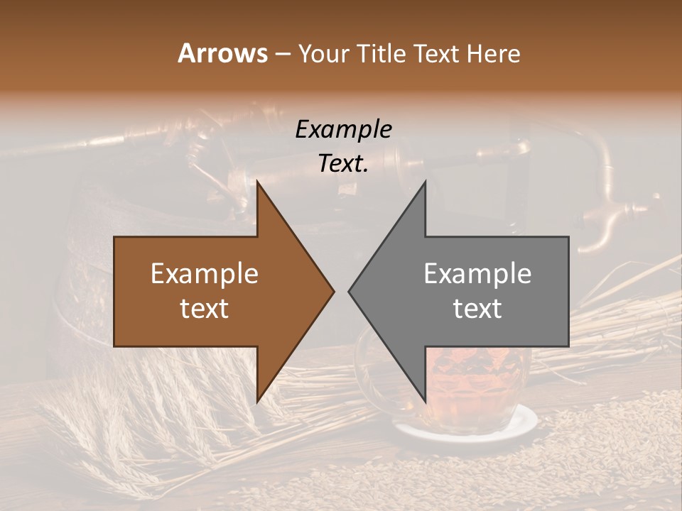 Faucet Agriculture Drink PowerPoint Template