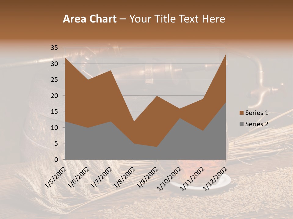 Faucet Agriculture Drink PowerPoint Template