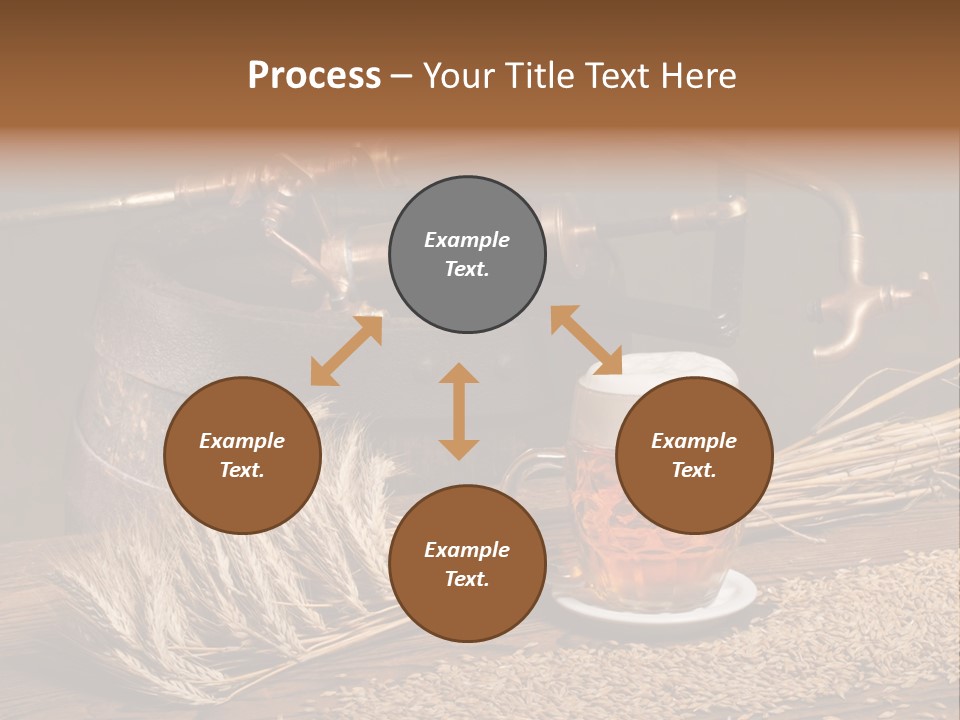 Faucet Agriculture Drink PowerPoint Template