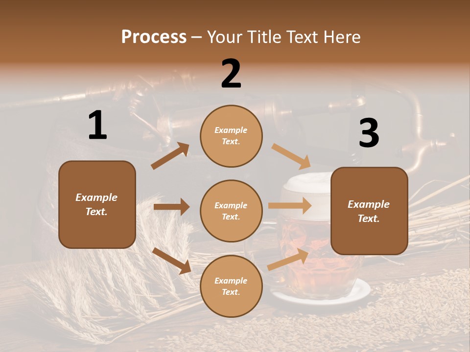 Faucet Agriculture Drink PowerPoint Template