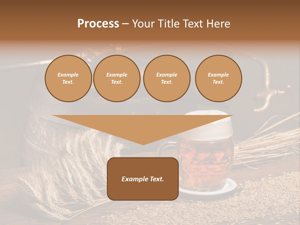 Faucet Agriculture Drink PowerPoint Template