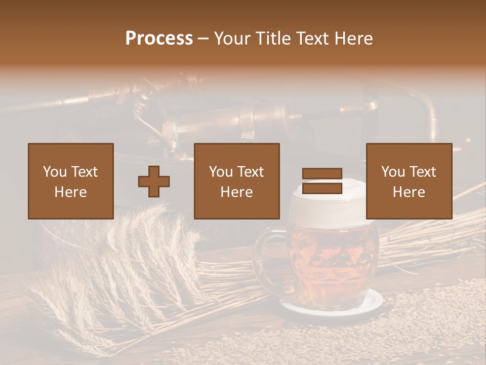 Faucet Agriculture Drink PowerPoint Template