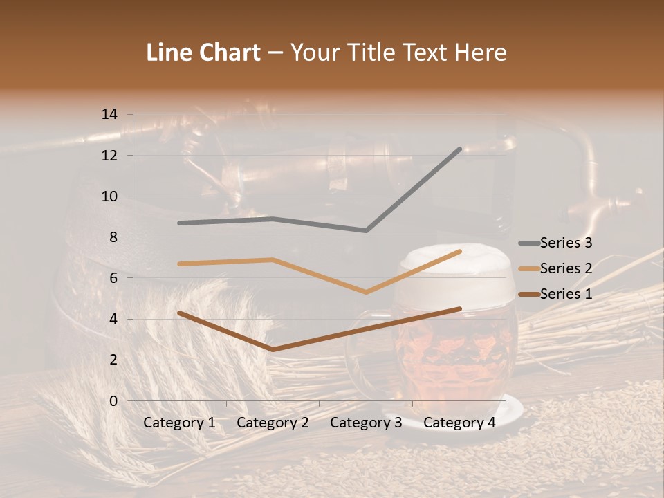 Faucet Agriculture Drink PowerPoint Template