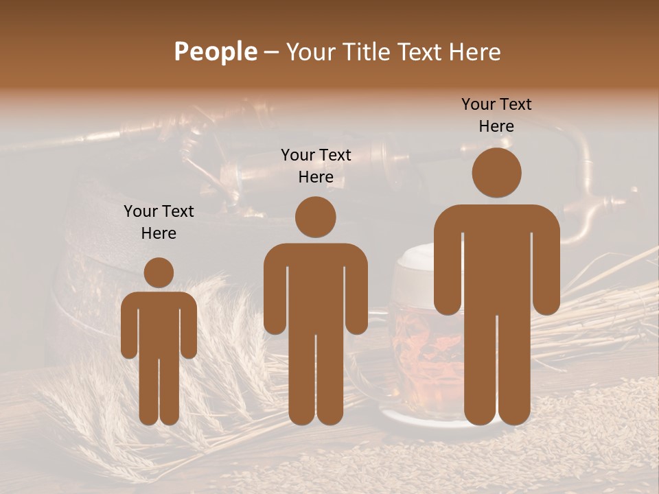 Faucet Agriculture Drink PowerPoint Template