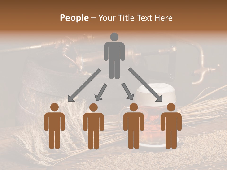 Faucet Agriculture Drink PowerPoint Template