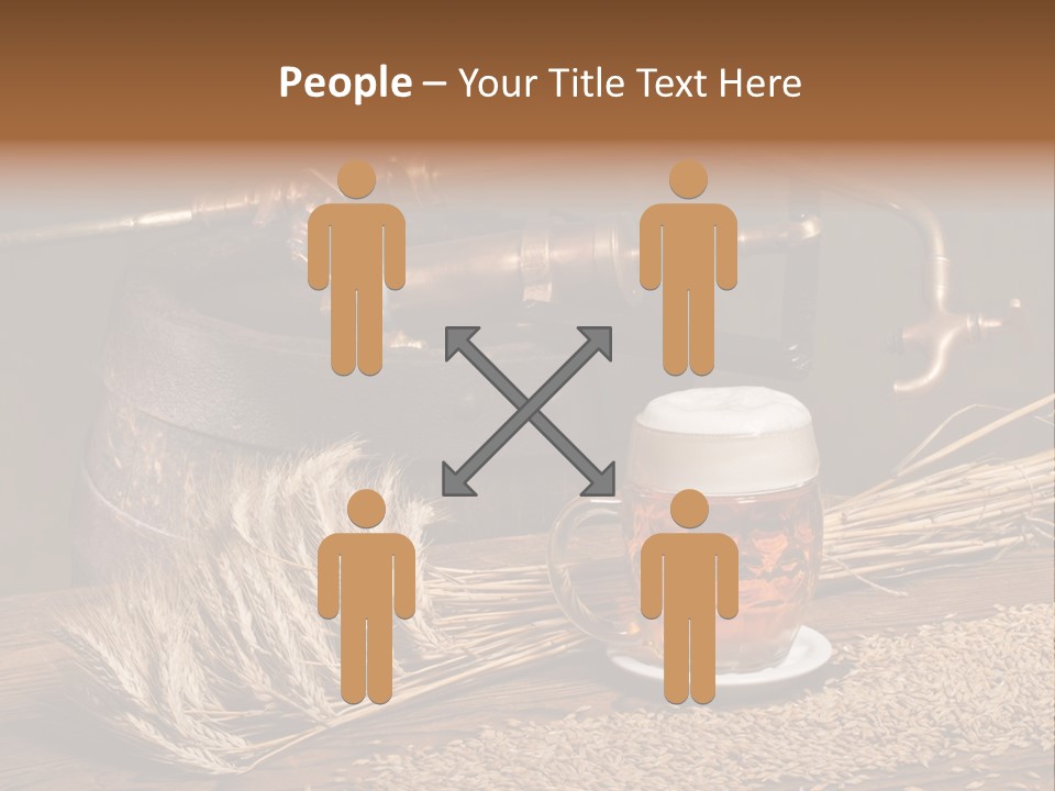 Faucet Agriculture Drink PowerPoint Template