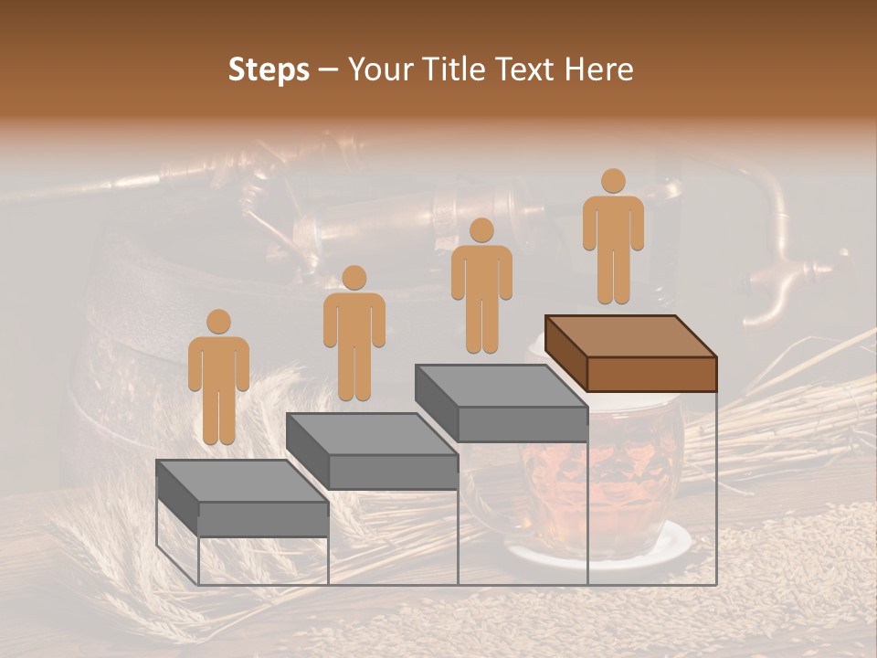 Faucet Agriculture Drink PowerPoint Template