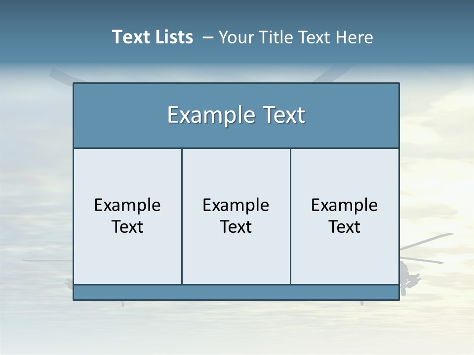 A Group Of Military Helicopters Flying Through A Cloudy Sky PowerPoint Template