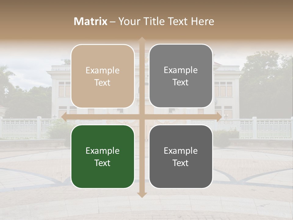 United States Of America Land United States PowerPoint Template
