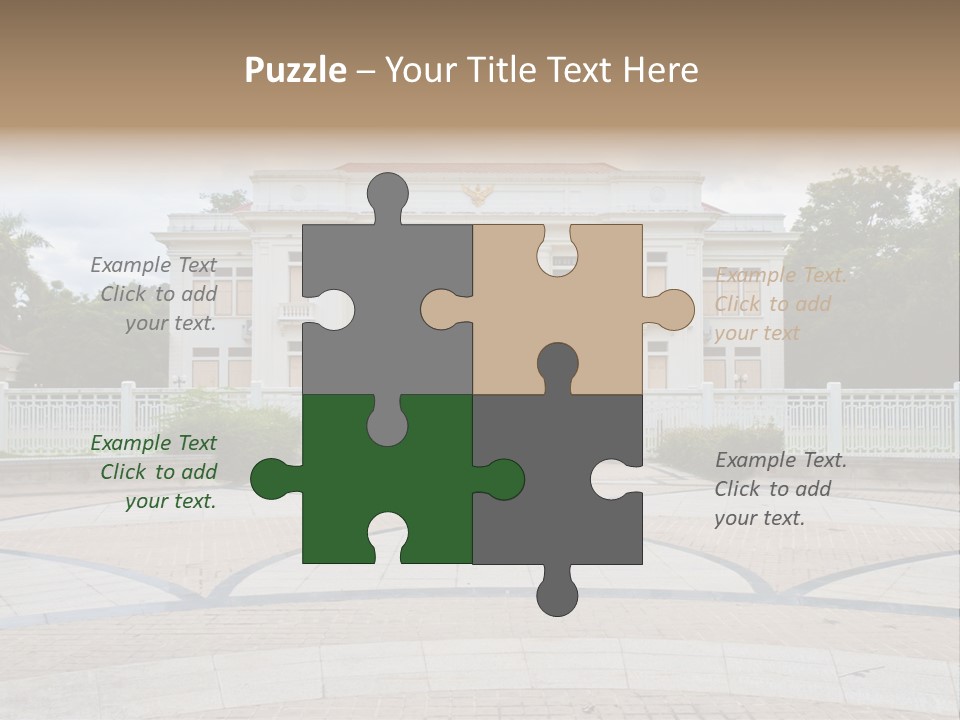 United States Of America Land United States PowerPoint Template