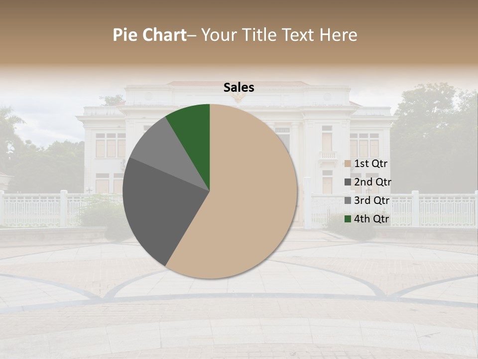 United States Of America Land United States PowerPoint Template