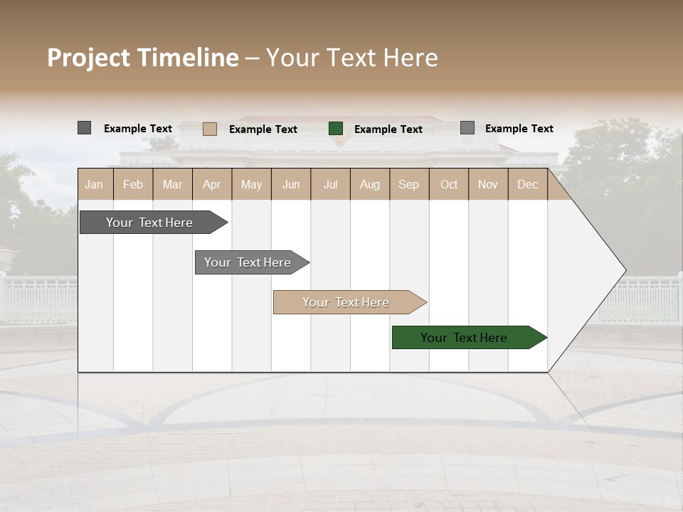 United States Of America Land United States PowerPoint Template