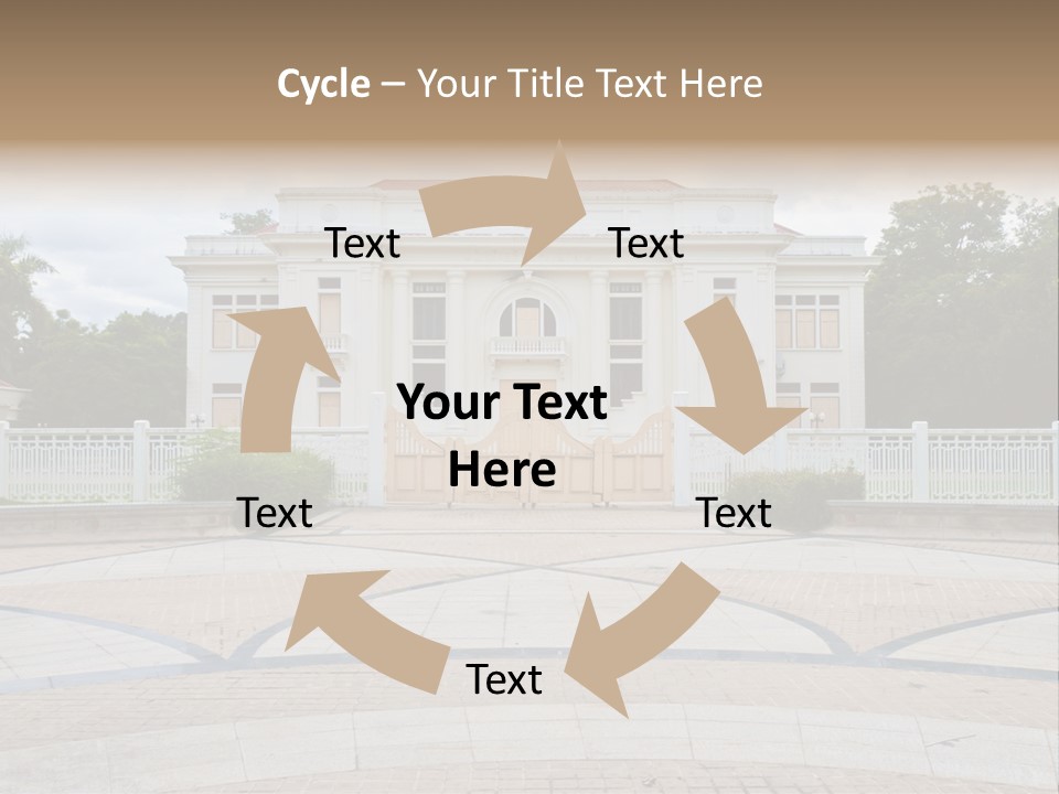 United States Of America Land United States PowerPoint Template