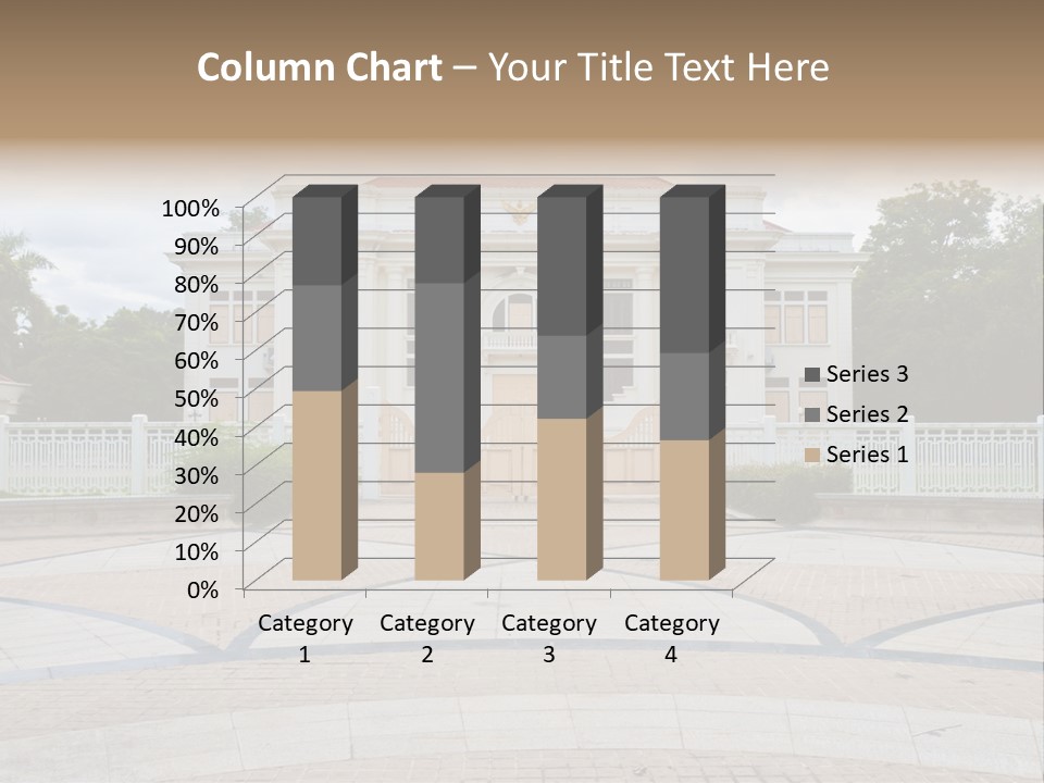 United States Of America Land United States PowerPoint Template
