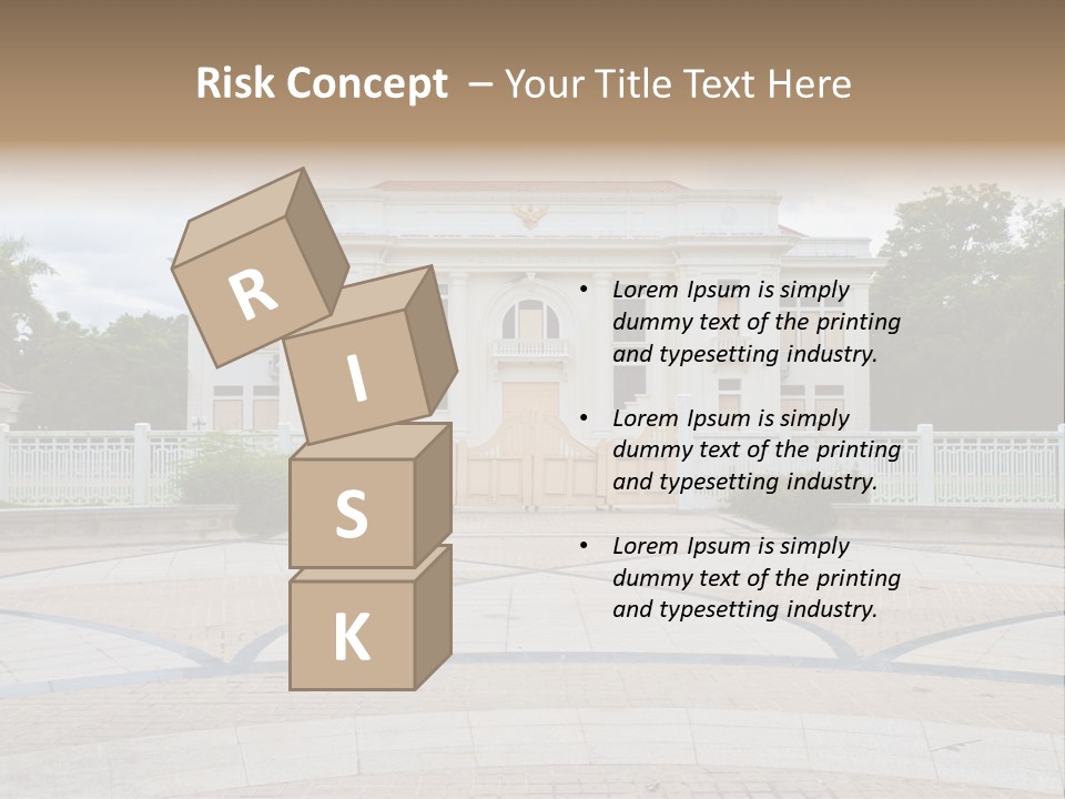 United States Of America Land United States PowerPoint Template