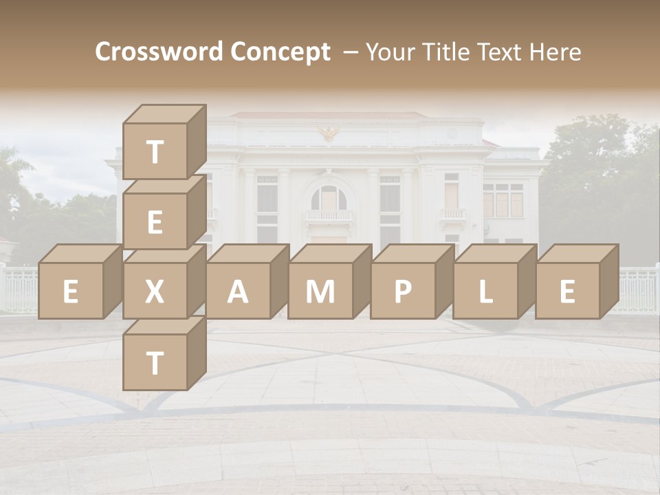 United States Of America Land United States PowerPoint Template