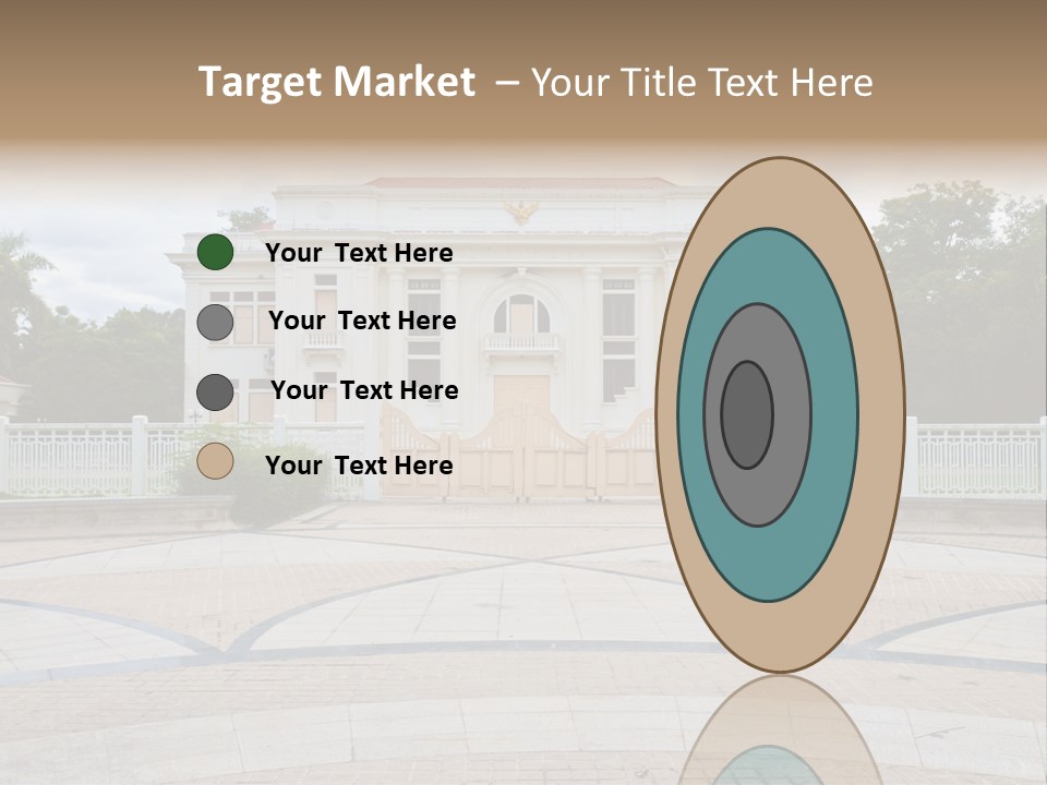 United States Of America Land United States PowerPoint Template