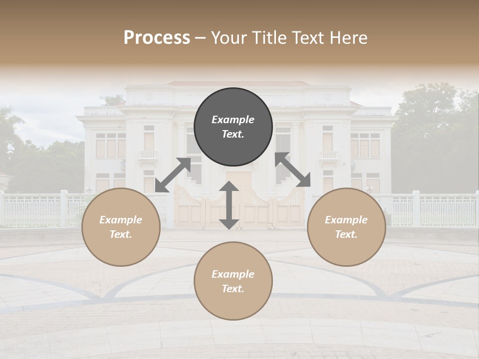 United States Of America Land United States PowerPoint Template