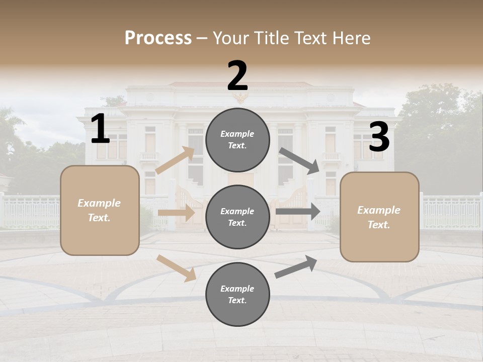 United States Of America Land United States PowerPoint Template