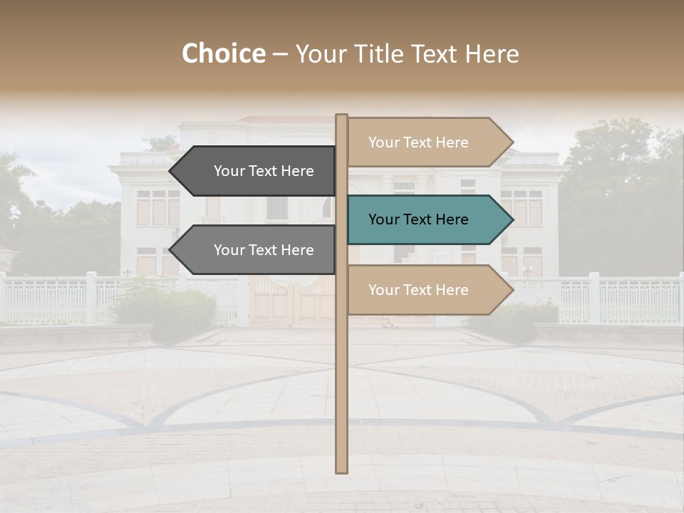 United States Of America Land United States PowerPoint Template