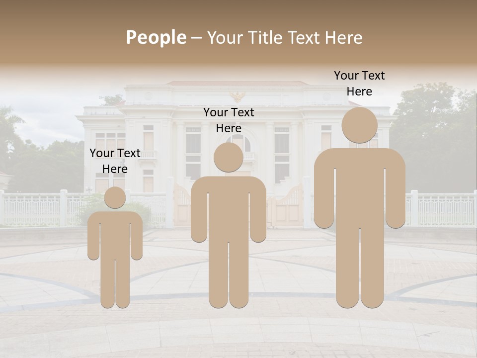 United States Of America Land United States PowerPoint Template