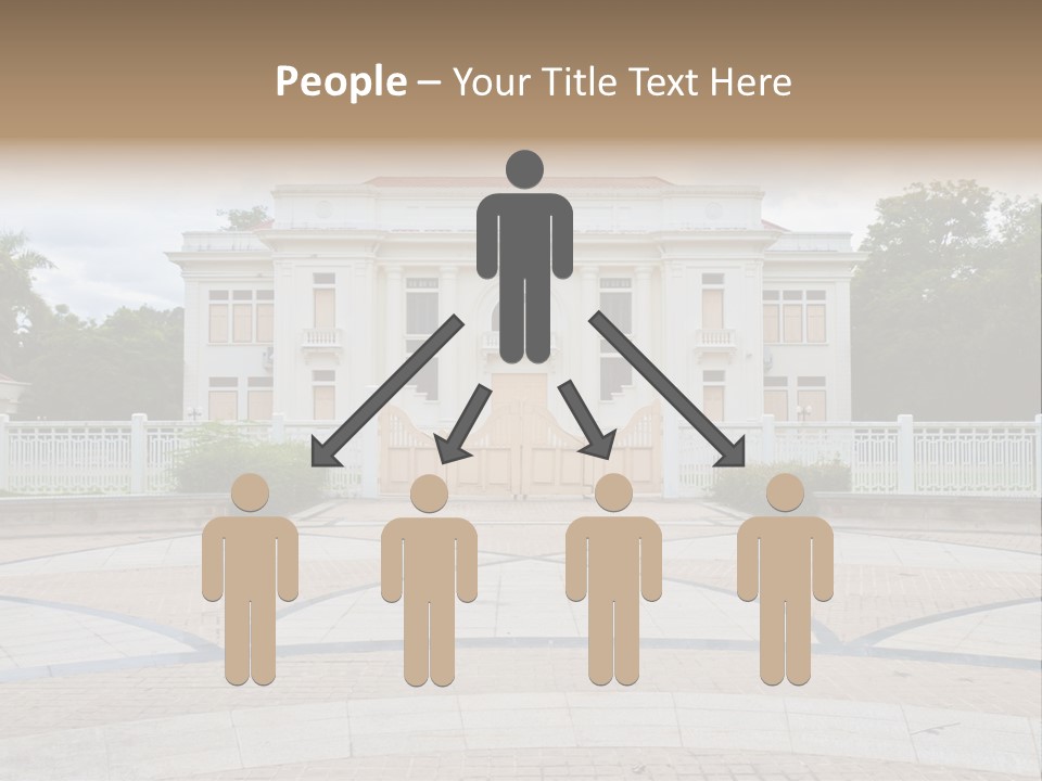 United States Of America Land United States PowerPoint Template