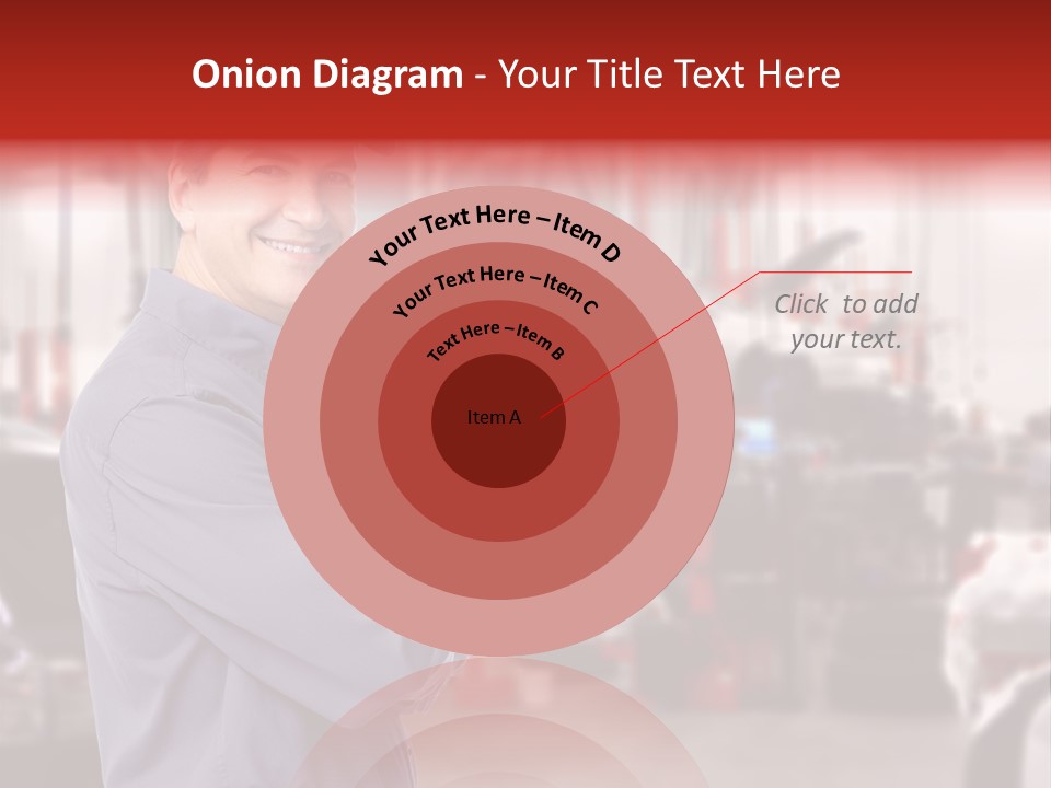 Inspection Vehicle Men PowerPoint Template