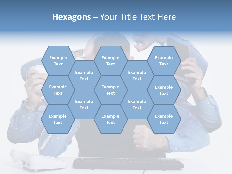 Busy Business Man PowerPoint Template