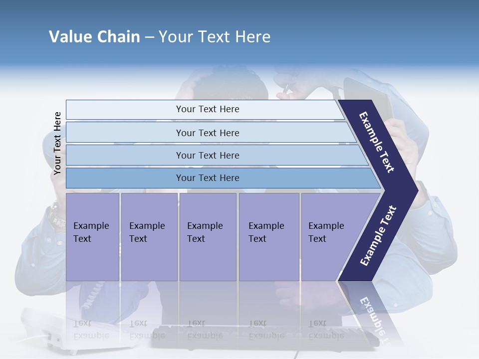 Busy Business Man PowerPoint Template