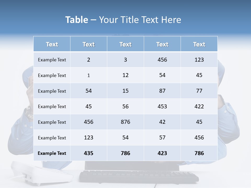 Busy Business Man PowerPoint Template