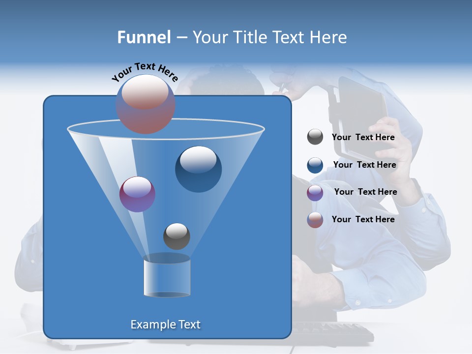 Busy Business Man PowerPoint Template