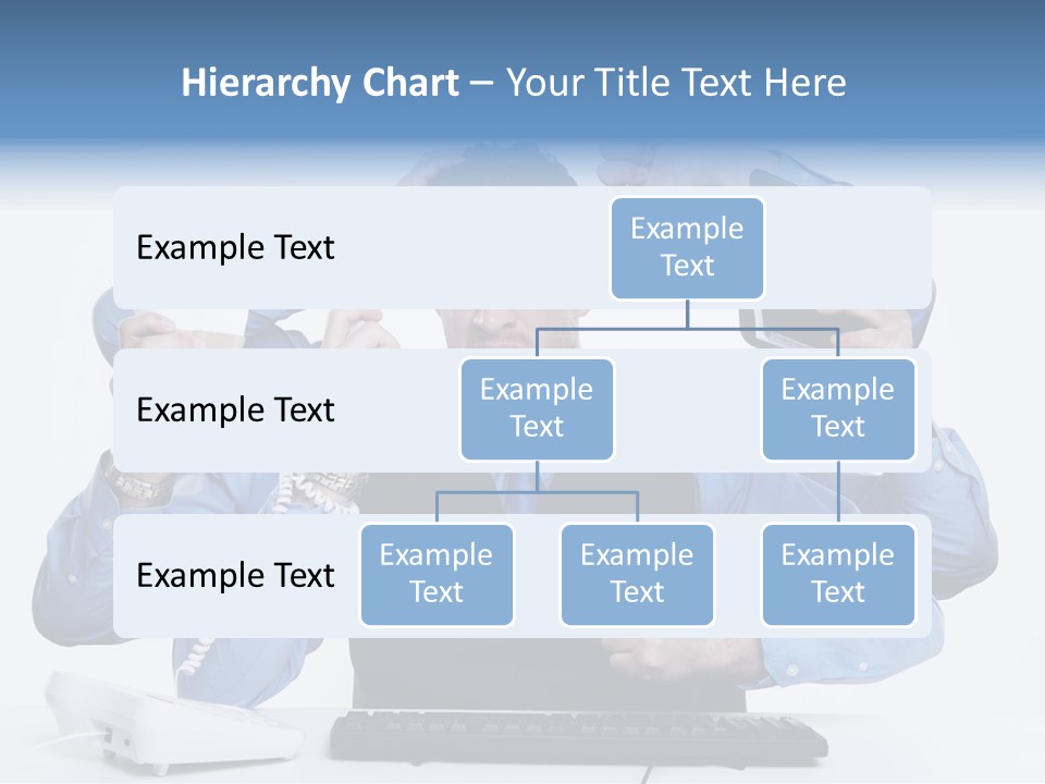 Busy Business Man PowerPoint Template