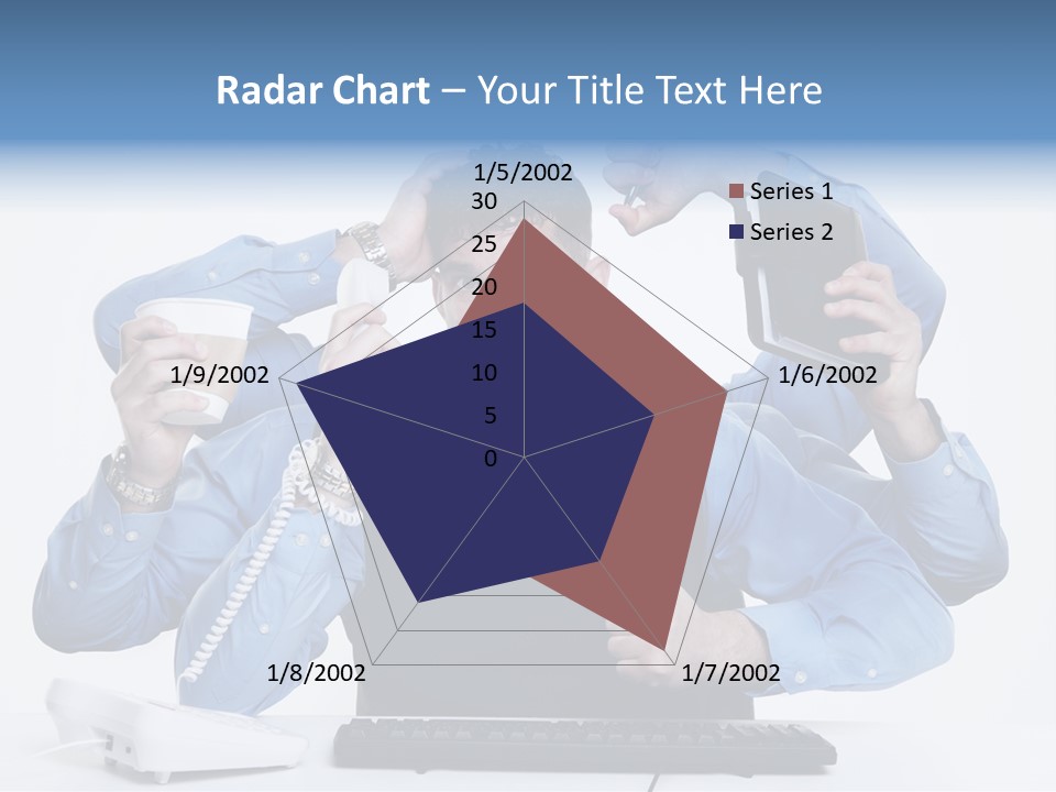 Busy Business Man PowerPoint Template