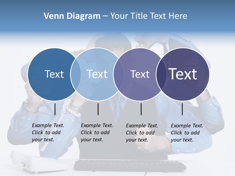 Busy Business Man PowerPoint Template