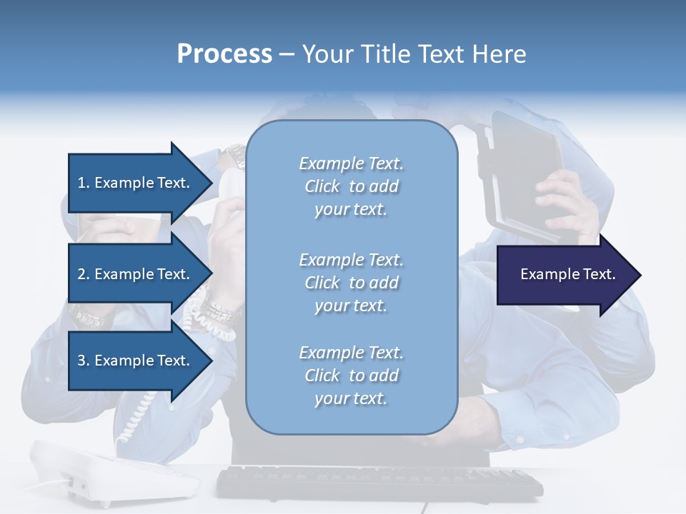Busy Business Man PowerPoint Template
