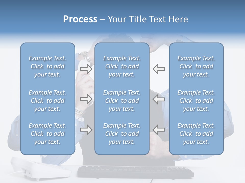 Busy Business Man PowerPoint Template