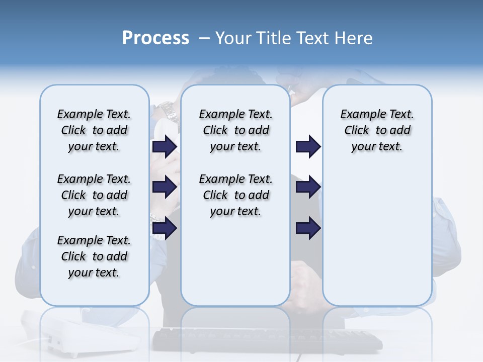 Busy Business Man PowerPoint Template