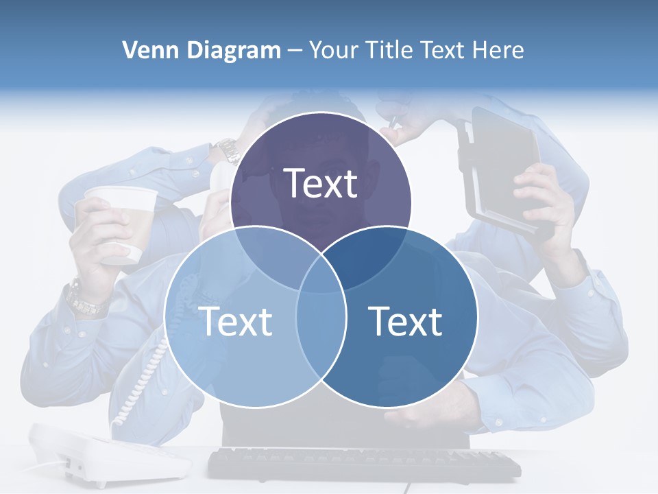 Busy Business Man PowerPoint Template