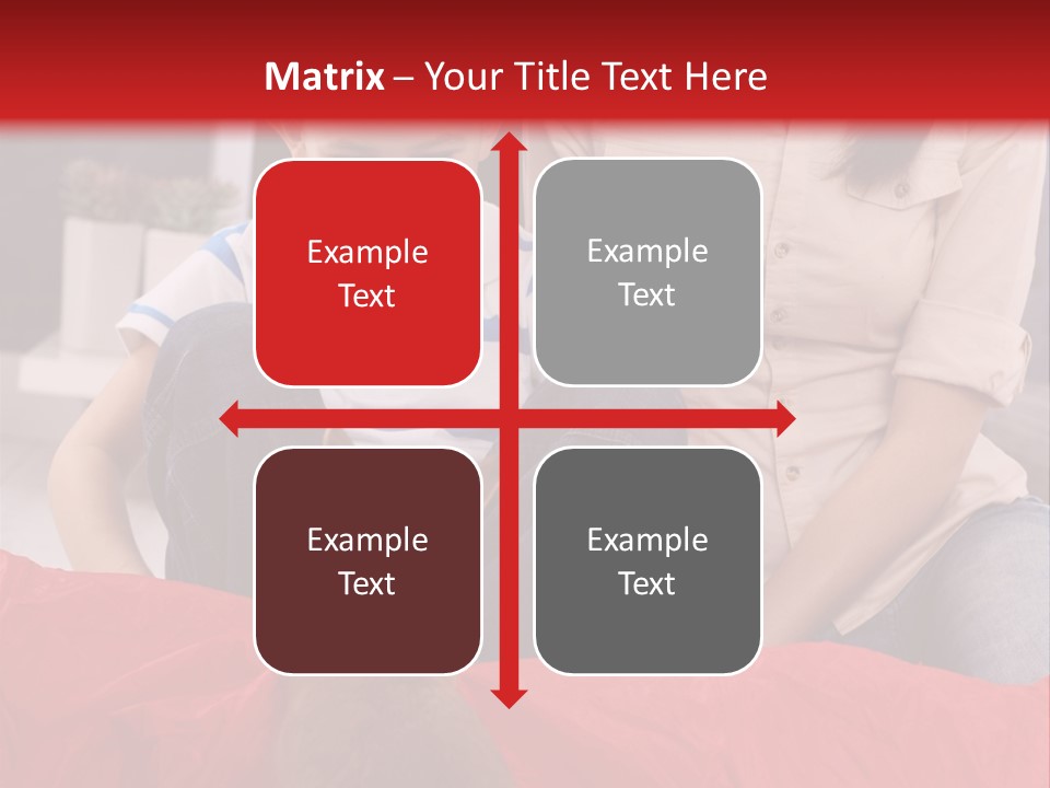 Mom Enjoying Living PowerPoint Template