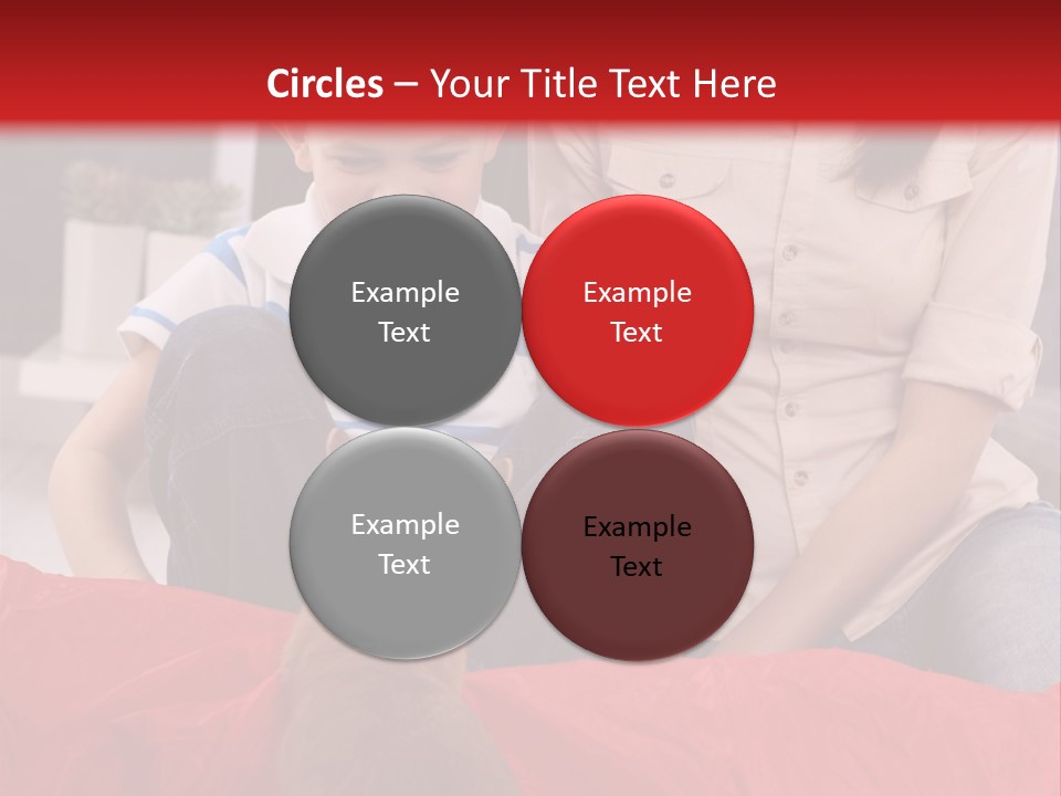 Mom Enjoying Living PowerPoint Template