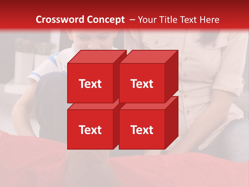 Mom Enjoying Living PowerPoint Template