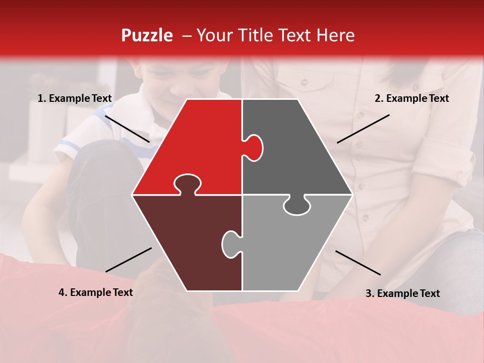 Mom Enjoying Living PowerPoint Template