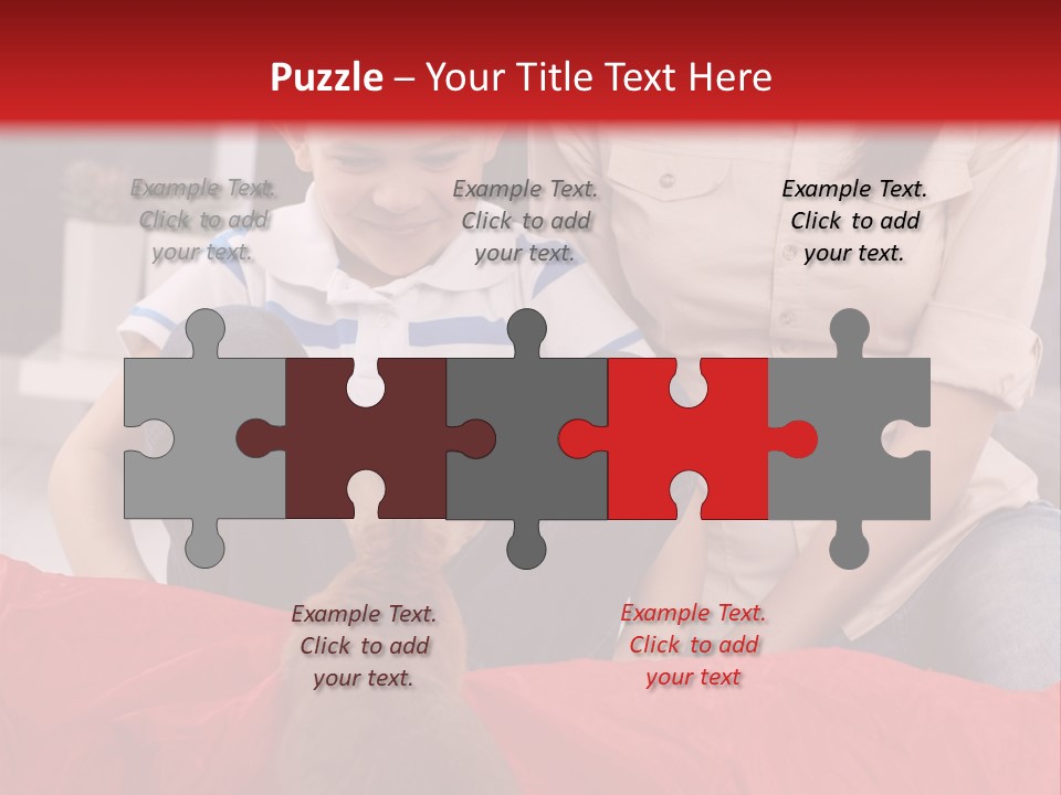 Mom Enjoying Living PowerPoint Template