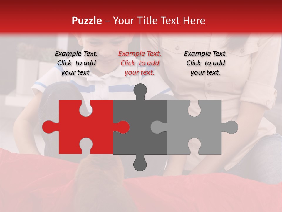 Mom Enjoying Living PowerPoint Template