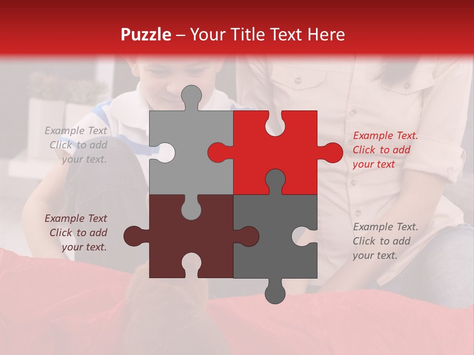 Mom Enjoying Living PowerPoint Template