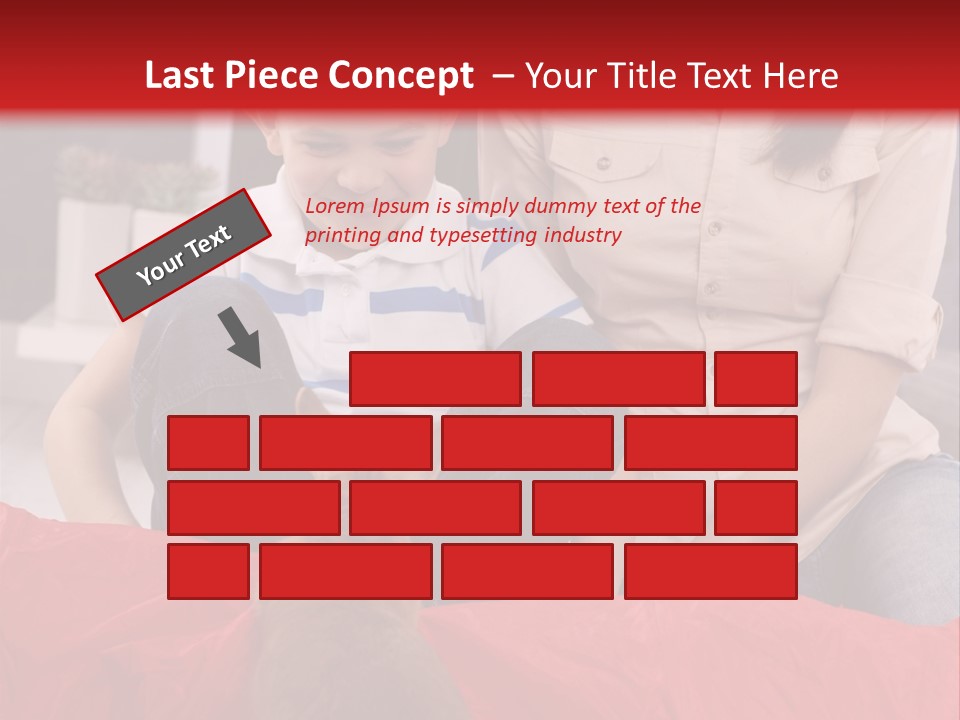 Mom Enjoying Living PowerPoint Template