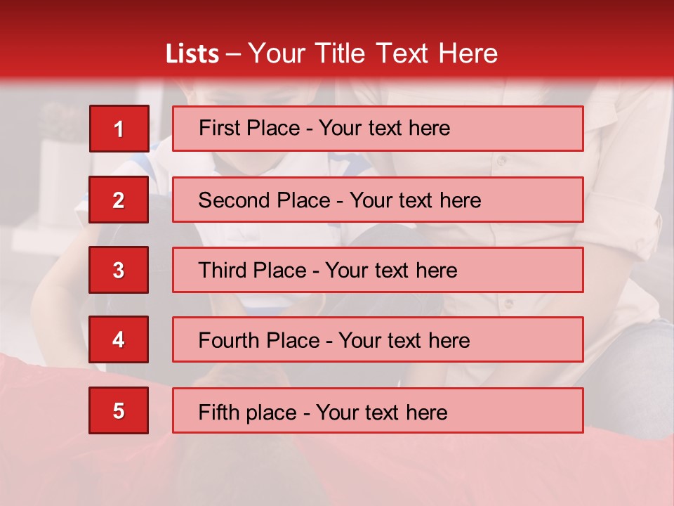 Mom Enjoying Living PowerPoint Template