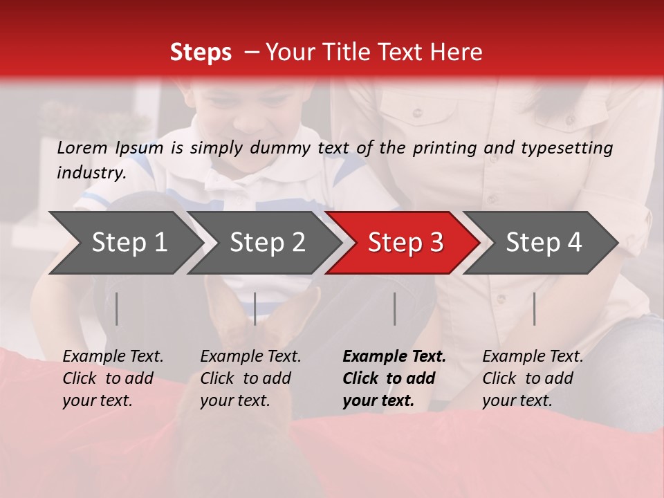 Mom Enjoying Living PowerPoint Template