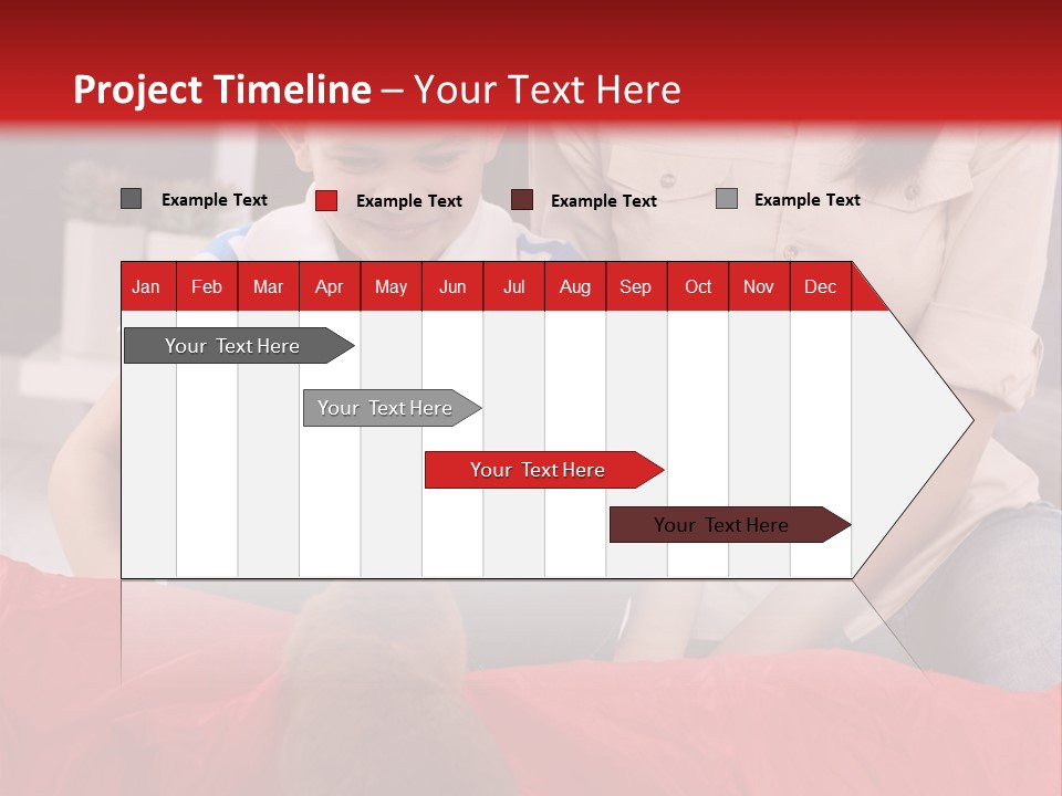 Mom Enjoying Living PowerPoint Template